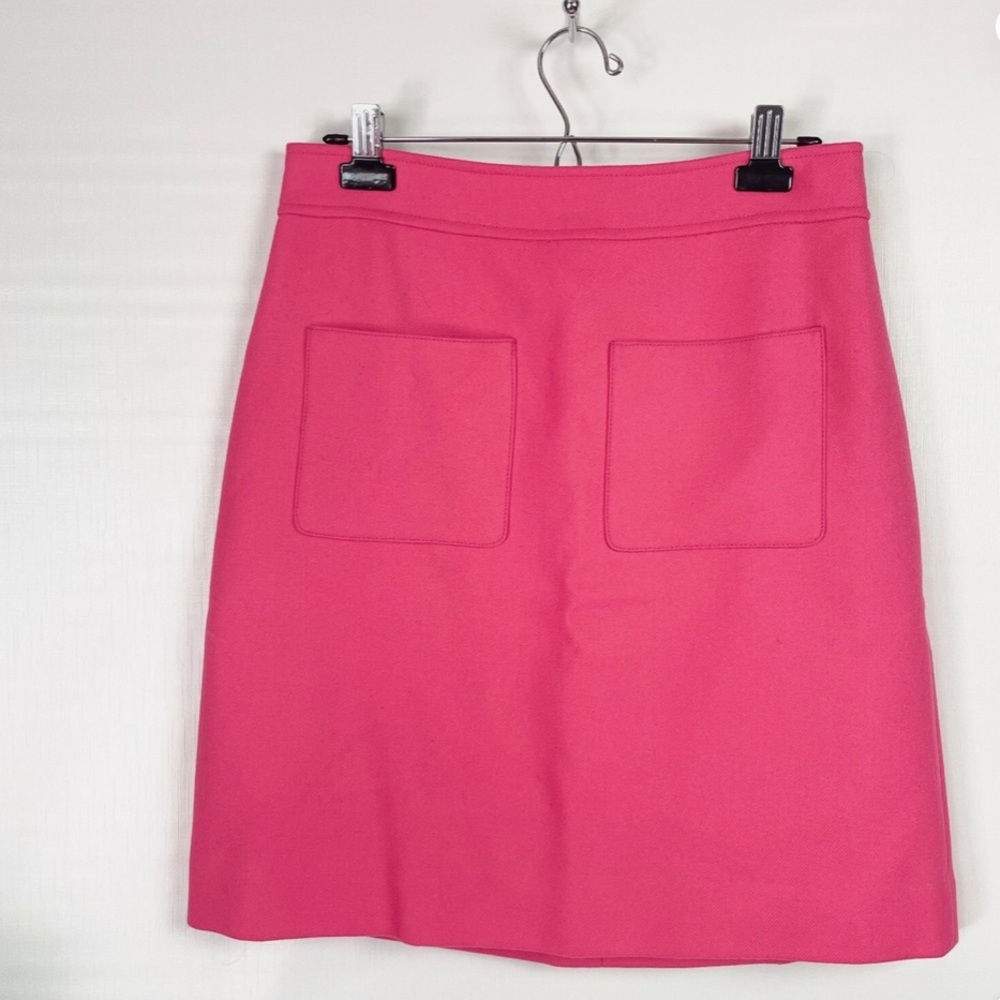 J. Crew Bold Pink Mini Skirt